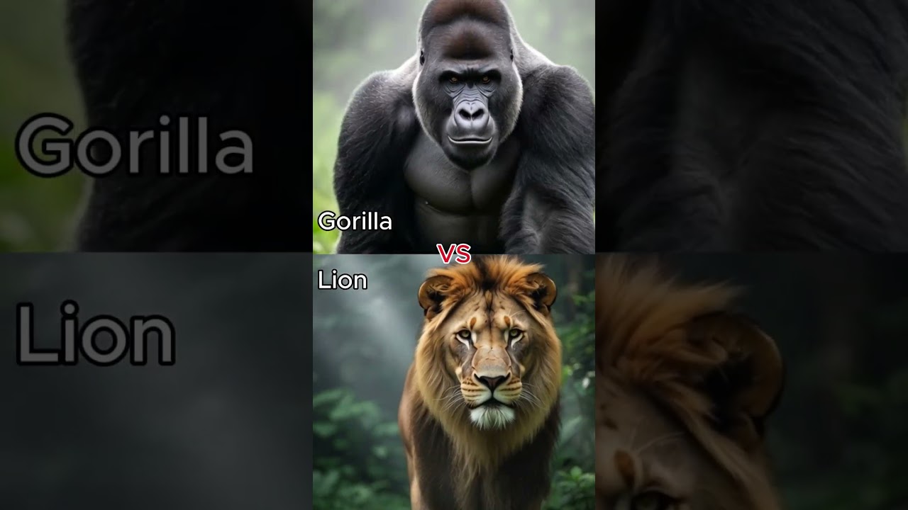 Gorilla vs Jungle – Strength Without Fear 🦍