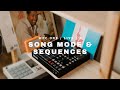 BUILDING A SONG using Song Mode MPC ONE LIVE X and  sequence workflow