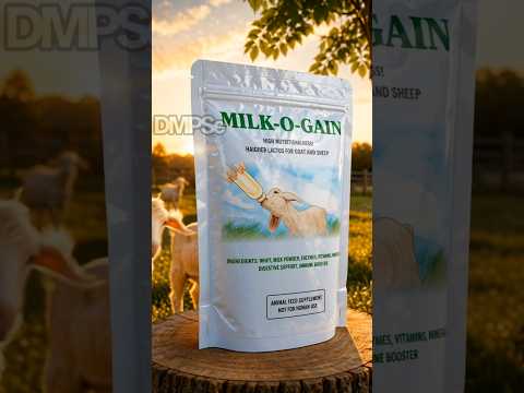 Milk O Gain Best Goat Milk Replacer For Goats | 29 Rs Liter Bakri Ka dud #milk #goatmilk