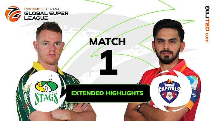 Extended Highlights | Central Stags vs Dubai Capitals | GSL 2025