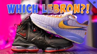 Nike Lebron 20 & Nike Lebron 19 Detailed Comparison and First Look!