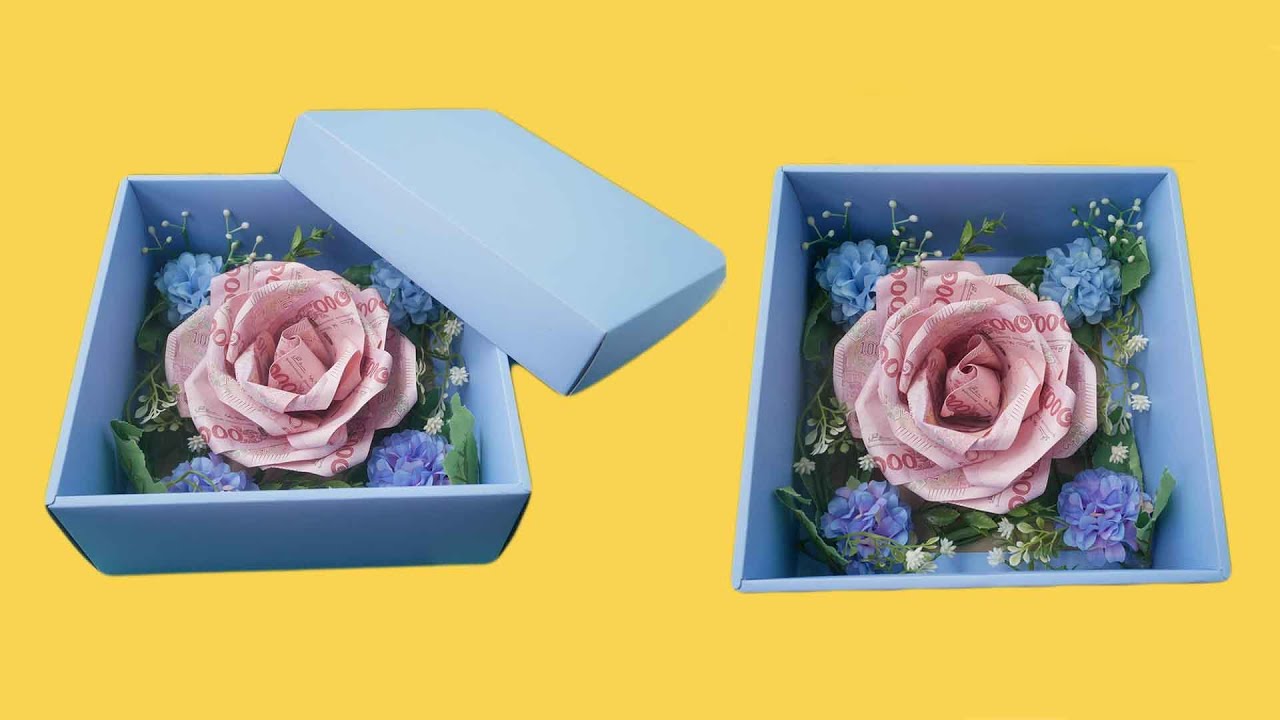 gift from banknotes/วิธีทำของขวัญวันแม่ ของขวัญจากธนบัตร