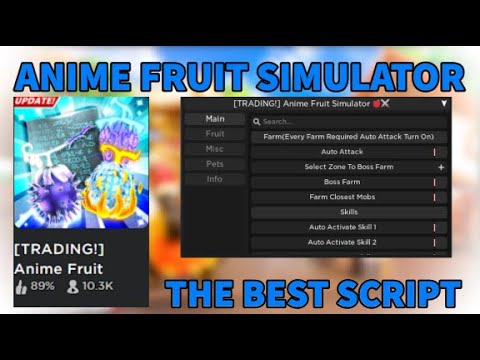 Anime Fruit Simulator Script  ScriptPastebin