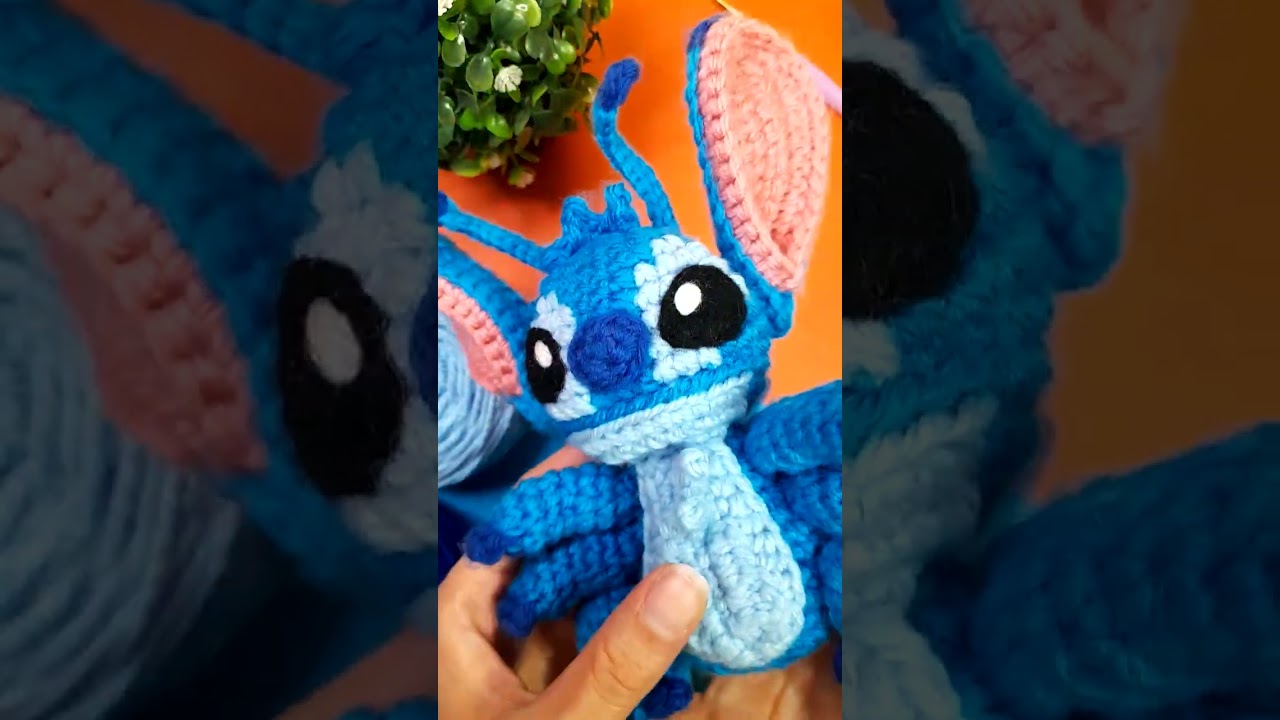 Hi!! I made Alien Stitch!🌺💙 from Lilo and Stitch movie  