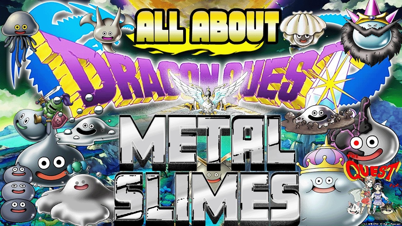 All About Metal Slimes from Dragon Quest |ドラゴンクエスト - メタルスライム