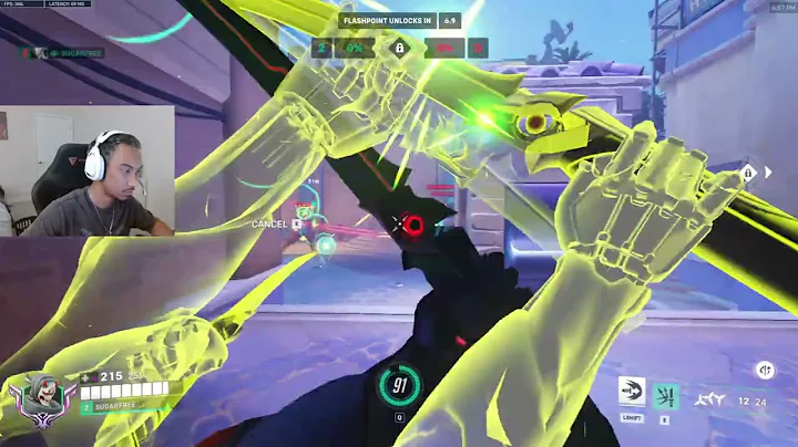 POTG! Sugarfree Insane Genji Season 20 Gameplay Overwatch 2