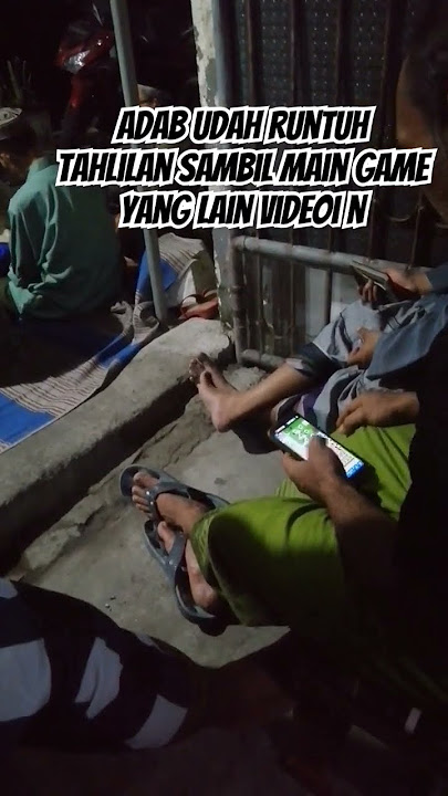 Tahlilan Sambil Main Game