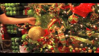 Using Deco Mesh in Your Christmas Tree