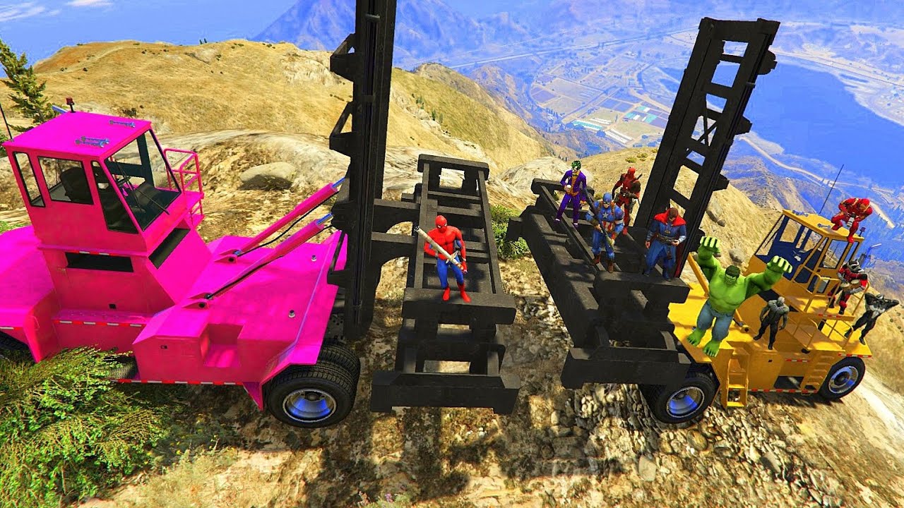 GTA 5 Crazy Ragdolls Spiderman VS SUPERHEROES Compilation vol.2 (Euphoria Physics | Funny Moments )