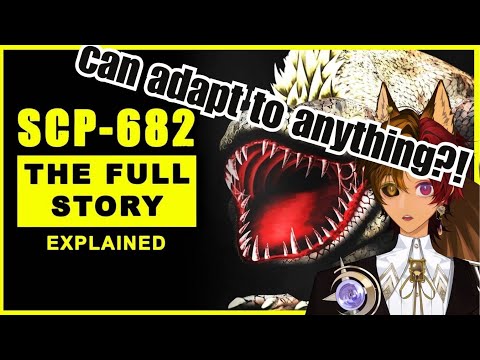 Vtuber discover SCP by Uncovering the Shocking Truth Behind SCP-682 by Mr. Illustrated - Reaction