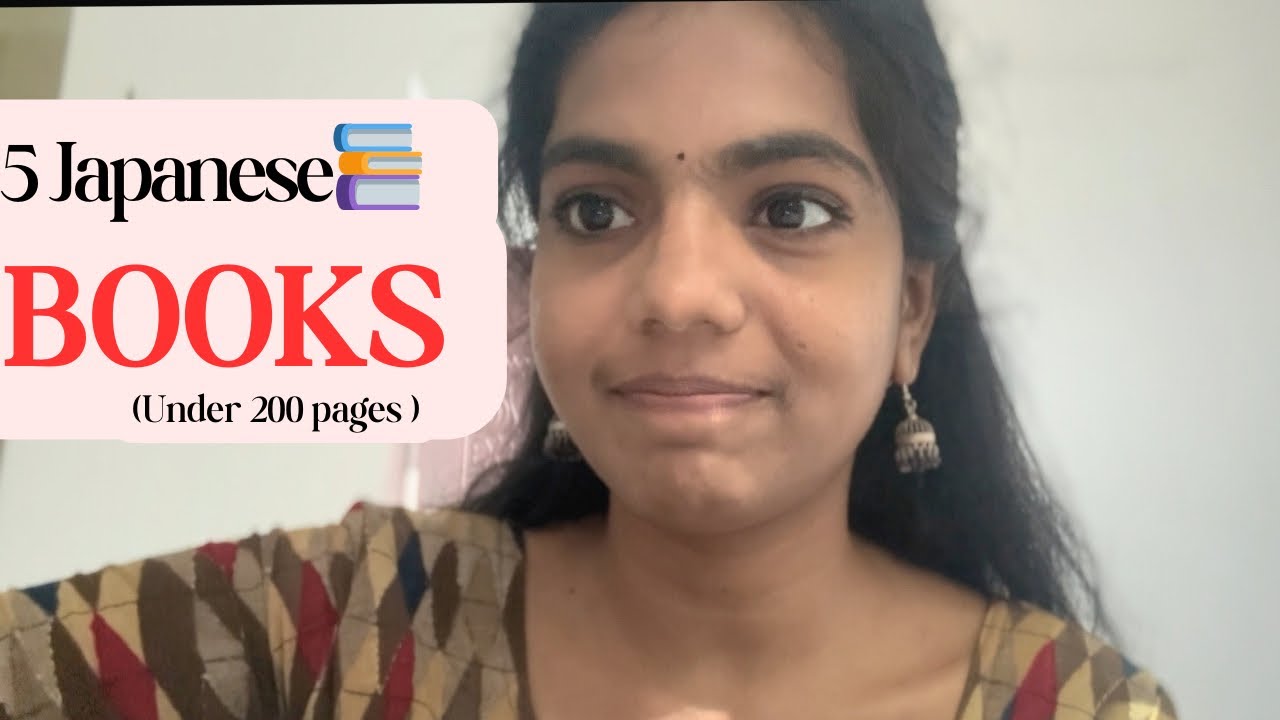 📚 5 Japanese Books  under 200 Pages you can Read (Quick Reads) 