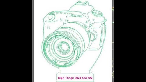 Tải File Miễn Phí Khắc LaSer ( File Đèn Ngủ CaMeRa ) Dùng để cắt LaSer Đèn LeD 3D