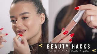 Beauty Hacks | Trying Matte Lipstick from Feral Cosmetics ~ Ararat Beauty Box