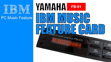 Yamaha FB-01 as an IBM Music Feature Card and DOS Games