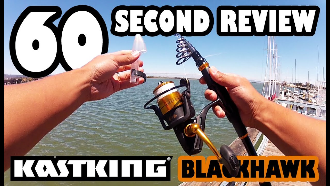 60 SECOND REVIEW: KastKing BlackHawk Telescopic Travel Rod 