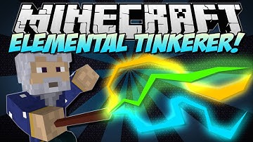 Minecraft | ELEMENTAL TINKERER! (Become a Wizard!) | Mod Showcase [1.5.1]