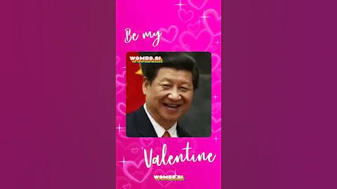 Happy Valentines day from Xi Jinping 🇨🇳 ❤ - DayDayNews