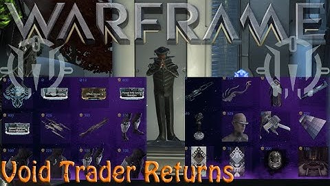 Warframe - Void Traders Returned! 161st Rotation [12th Febuary 2021]