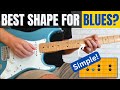 Master the blues scale with one simple shape