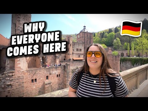 Most BEAUTIFUL Town In Germany | Exploring Heidelberg 🇩🇪