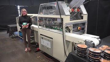 Jacob White Semi-Auto Hot Melt Glue Cartoner Demonstration