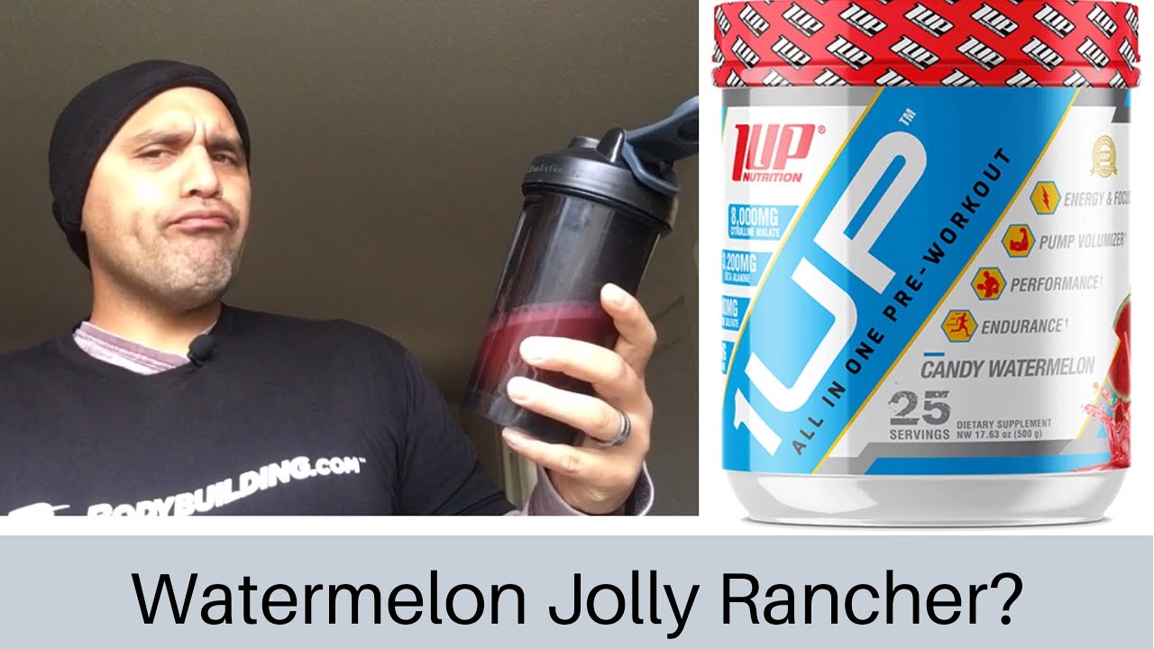 1up Nutrition 1up for Men Pre Workout Product Review (Candy Watermelon