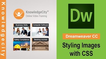 Dreamweaver CC tutorials: Introduction - Styling images with CSS | Knowledgecity.com