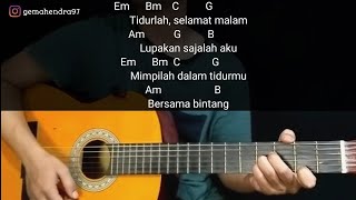 Kunci Gitar BERSAMA BINTANG - Drive | Mudah Untuk Pemula