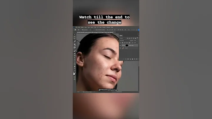 Photoshop Tutorial: How to Quickly Smooth Skin and Remove Blemishes & Scars