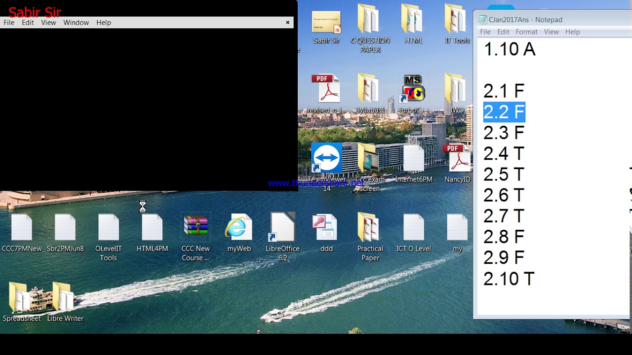 C Language January 2017 Solved paper