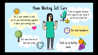 Working from Home -  Watch This Self Help Reminder