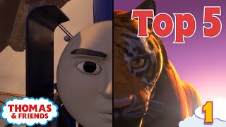 Thomas & Friends UK | Top 5 Big Engines! | Best of Thomas Highlights | Kids Cartoon