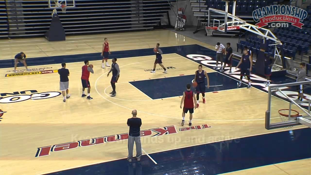 All Access Basketball Practice with Mark Few - Clip 1 - YouTube