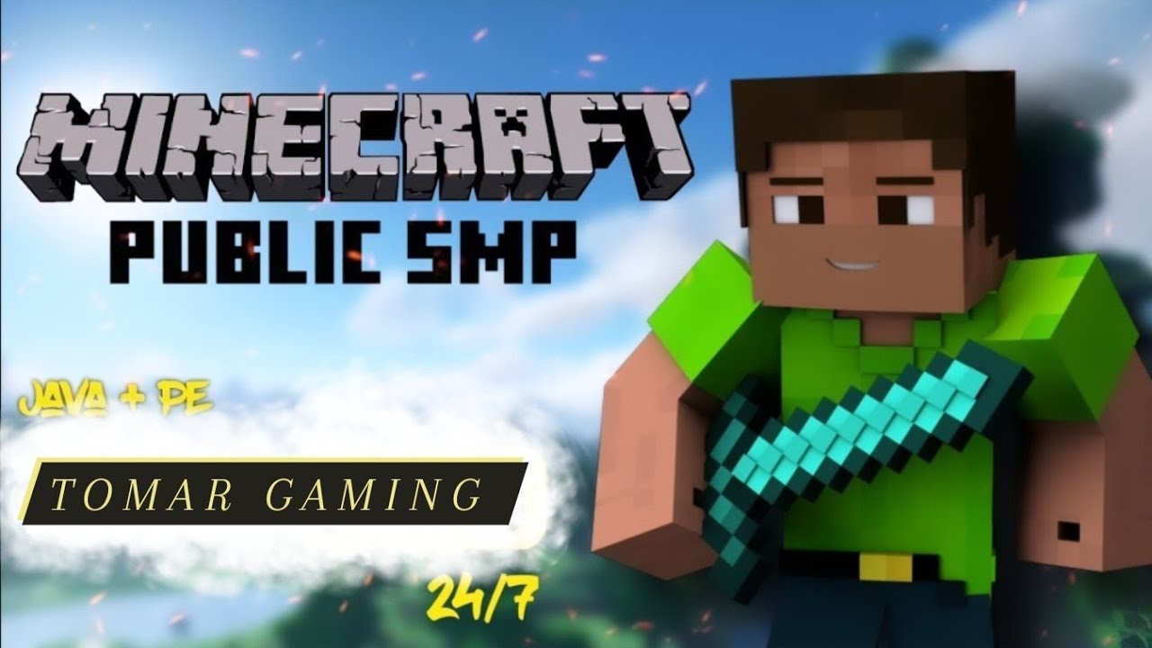 minecraft live stream | java + pe public smp join now - YouTube