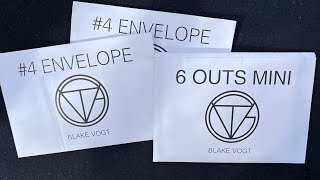 6 out mini ￼& 4 out envelope by Blake Vogt great ￼EDC