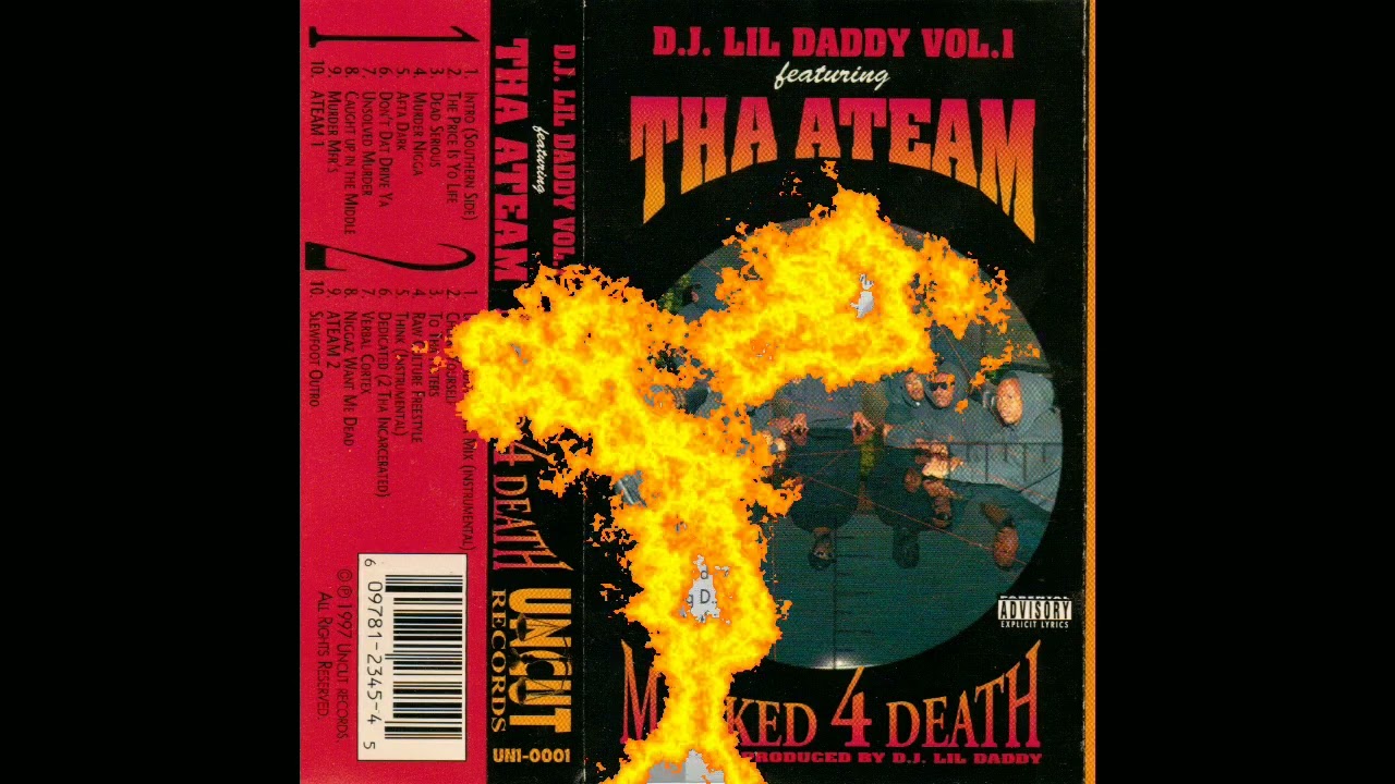 洋楽 D.J. Lil Daddy D.J. Lil Daddy Featuring Tha Ateam – Marked 4 Death Vol. 1 [1997