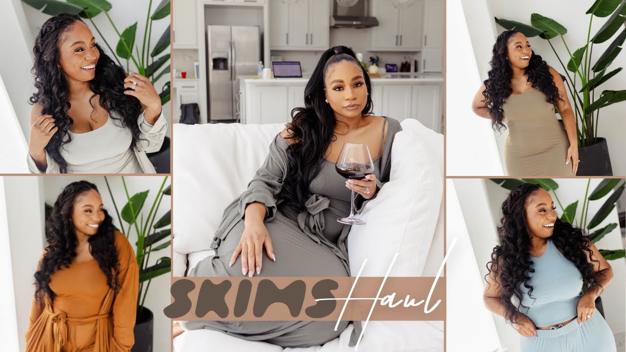 SKIMS HAUL — Is it worth the hype? Is it curvy girl approved??? | JaLisaEVaughn