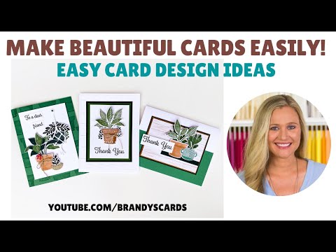 🔴  Card Design Ideas with Plentiful Plants: Make Beautiful Cards Easily!