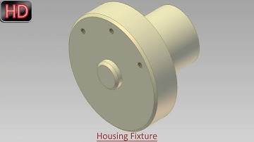 Housing Fixture Video Tutorial Autodesk Inventor