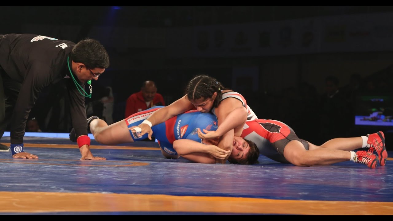 PWL 2017: Manisha VS Sakshi Malik 15th Jan | UP Dangal Vs Colors Delhi Sultans