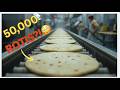 You Won’t Believe How 50,000 Rotis Are Made 😳 | Inside Roti Factory