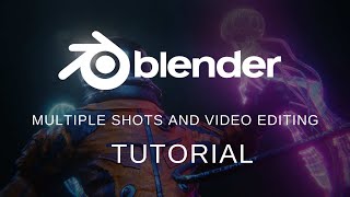 Blender 2.8 tutorial - multiple shots, cameras, collections and video editing screenshot 5