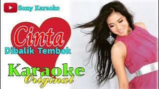 CINTA DIBALIK TEMBOK || ERIE SUZAN || KARAOKE DANGDUT ORIGINAL || @sonykaraokeofficial