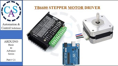 21 ARDUINO Precise Control of Stepper Motor with TB6600 Driver | TB6600 and Arduino | TB6600