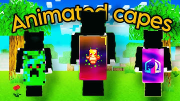 Minecraft animated capes Download | (Just like Java)