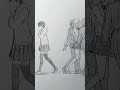 あこがれのあの子　#イラスト #創作 #絵 #歌詞動画 #鯨の落ちる街 #ロクデナシ #illustration #drawing #art #shorts