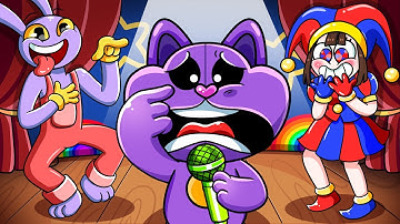 Sad CATNAP Vs JAX?! AMAZING DIGITAL CIRCUS & POPPY PLAYTIME CHAPTER 3 UNOFFICIAL ANIMATION