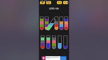 Water Sort Puzzle Level 424