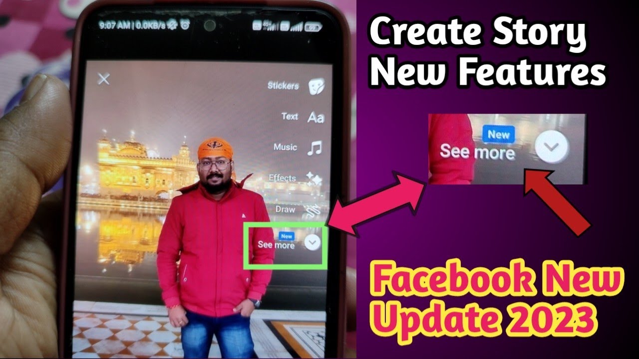 Create story New Update features 2023 | Facebook create story new update | fb tips and tricks