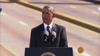 Obama honors the turbulent history of Selma, Alabama